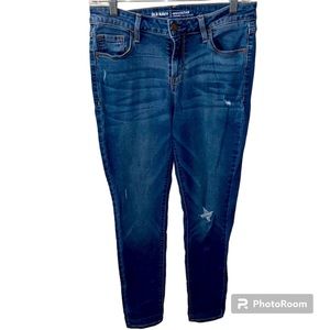 Old Navy Jeans Women’s 6 Rockstar Mid Rise Denim Skinny Distressed Stretch